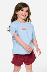 Rip Curl Kids' The Road Graphic Cotton T-Shirt