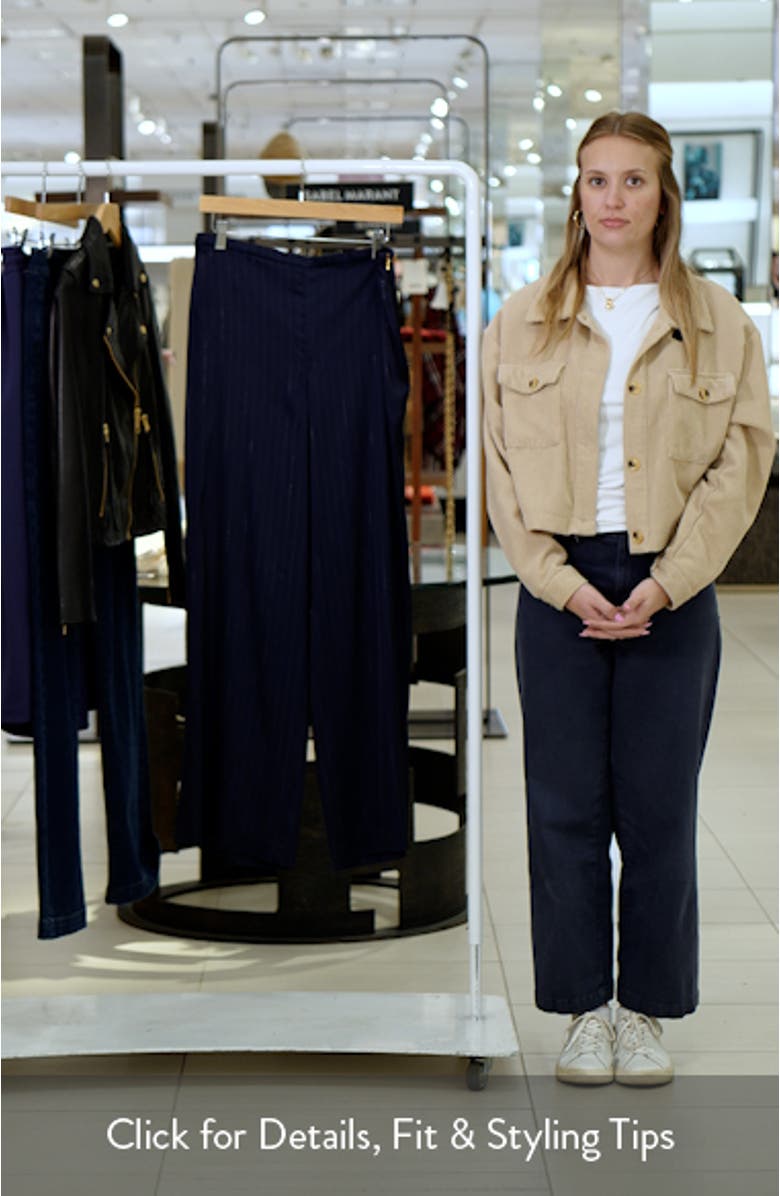 Wide Leg Pull-On Pants, sales video thumbnail