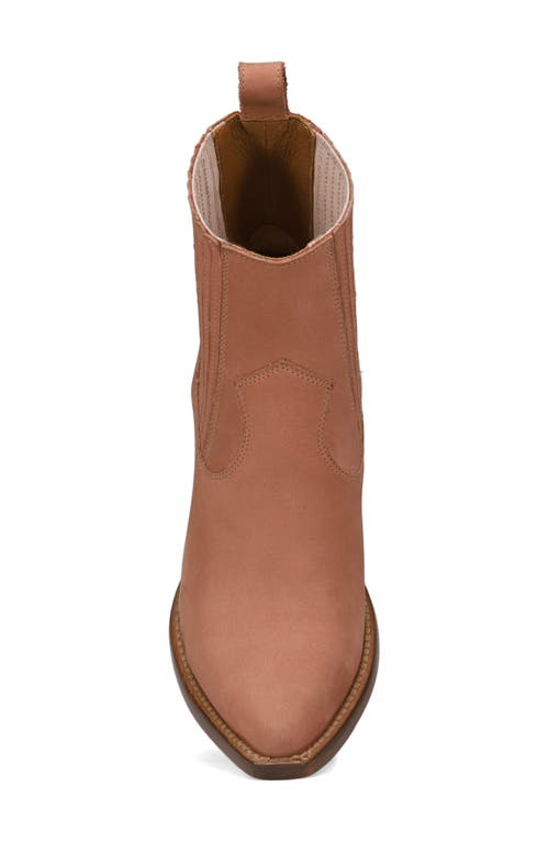Frye Sacha Western Chelsea Boot In Pink