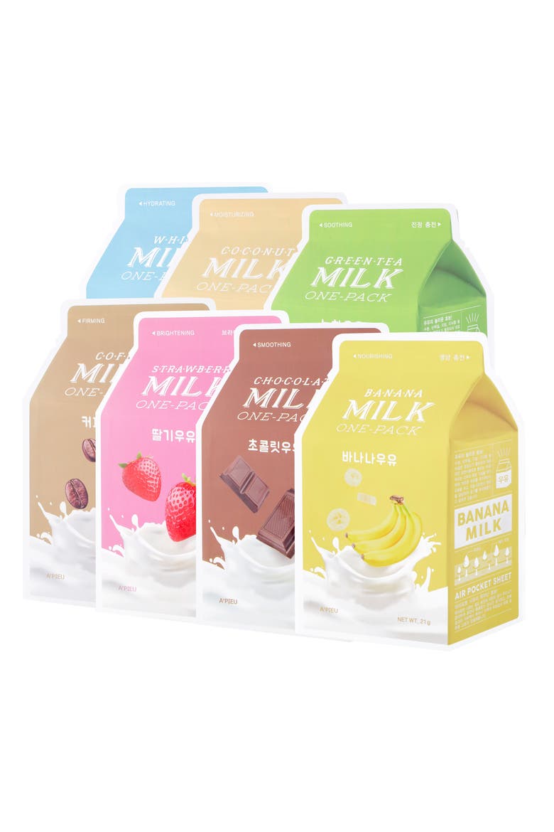 A'PIEU Milk Sheet Mask Set (Nordstrom Exclusive), Alternate, color, NO COLOR