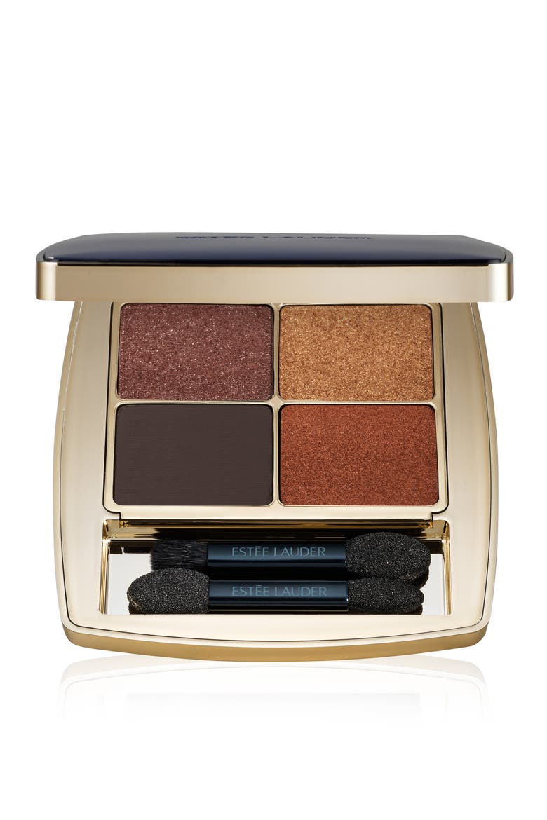 Pure Color Envy Luxe Refillable Eyeshadow Quad, Main, color, WILD EARTH