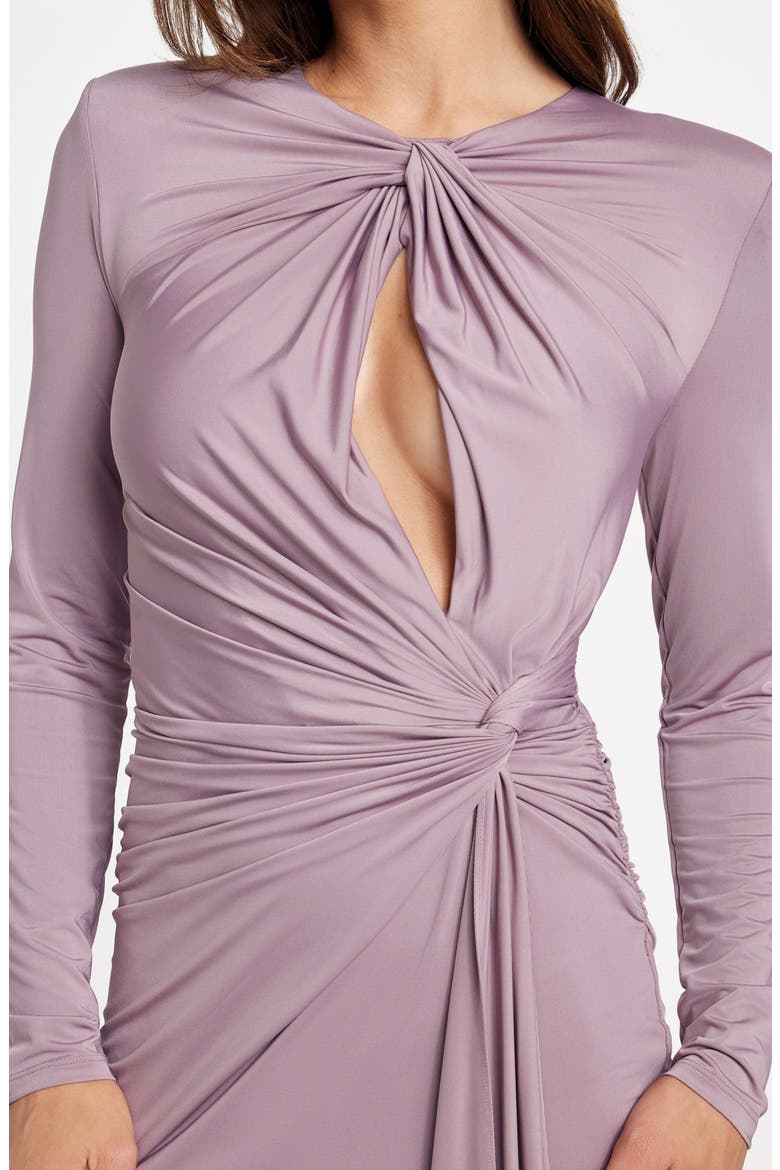 Olivia Cross Front Halter Top, Alternate, color, PURPLE