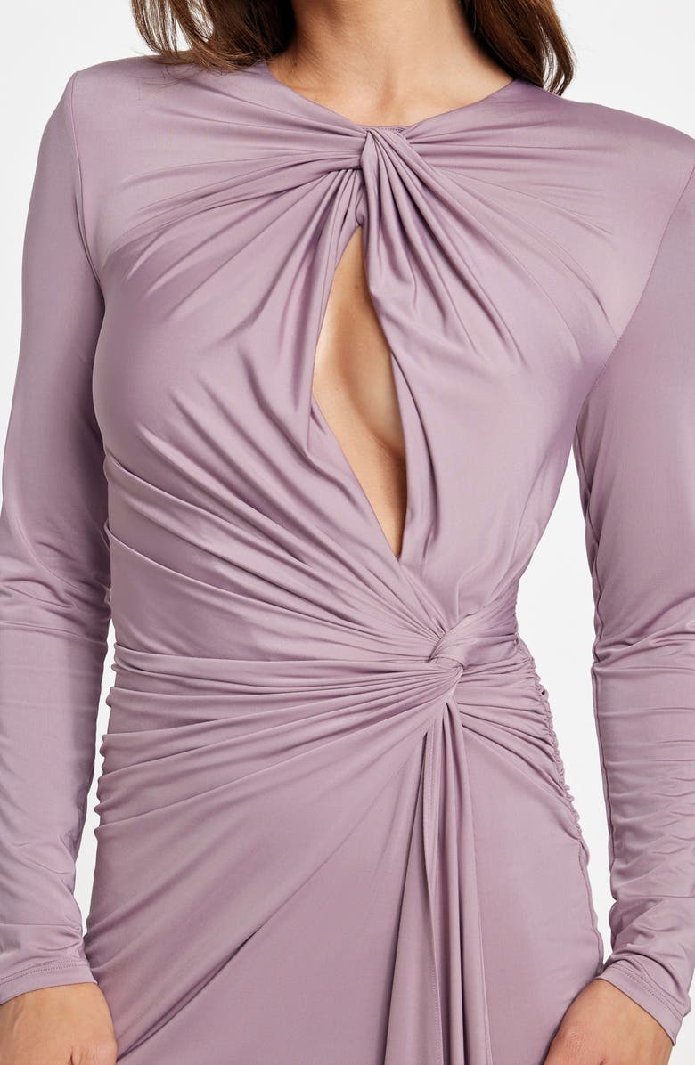 Marciano Olivia Cross Front Halter Top, Alternate, color, Purple