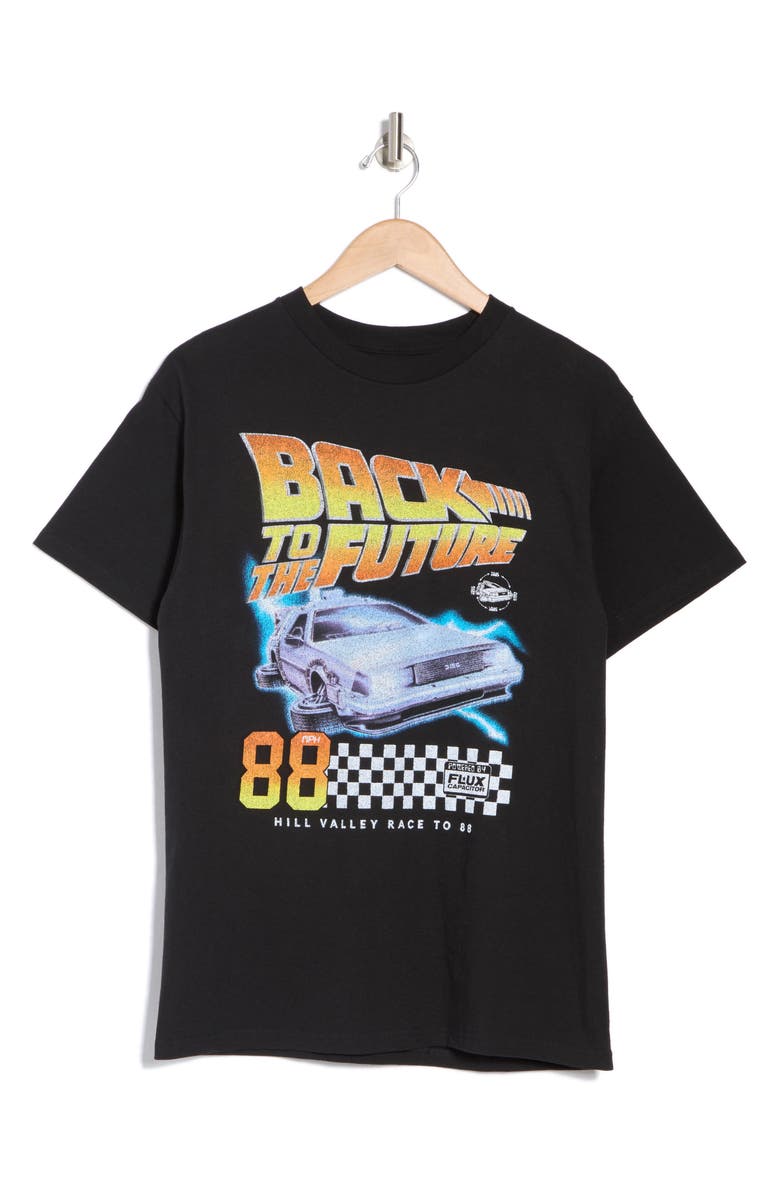 The Forecast Agency Back To The Future Race To 88 Graphic Print T-Shirt, Alternate, color,