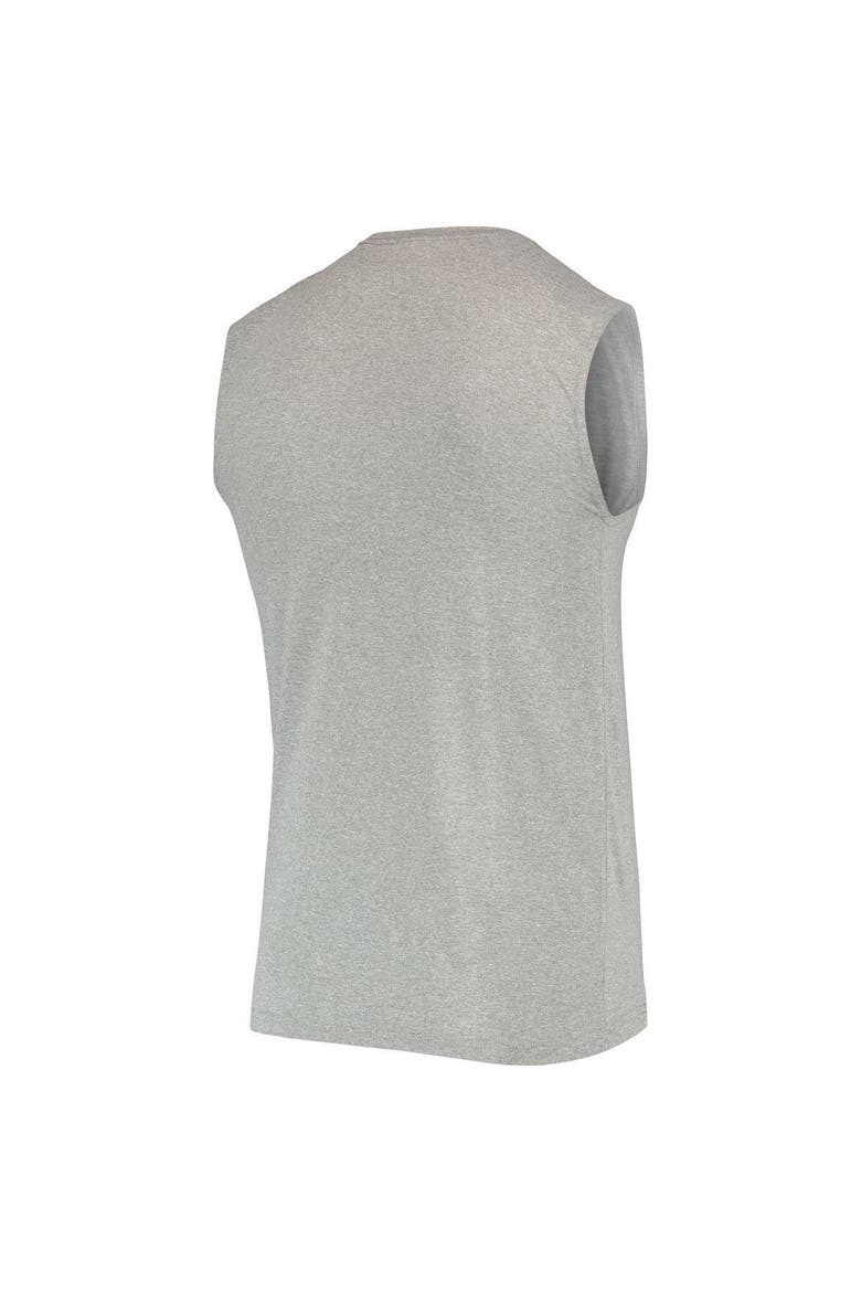 Men's Nike Heathered Gray Oregon Ducks Performance Legend Tank Top, Alternate, color, Heather Gray