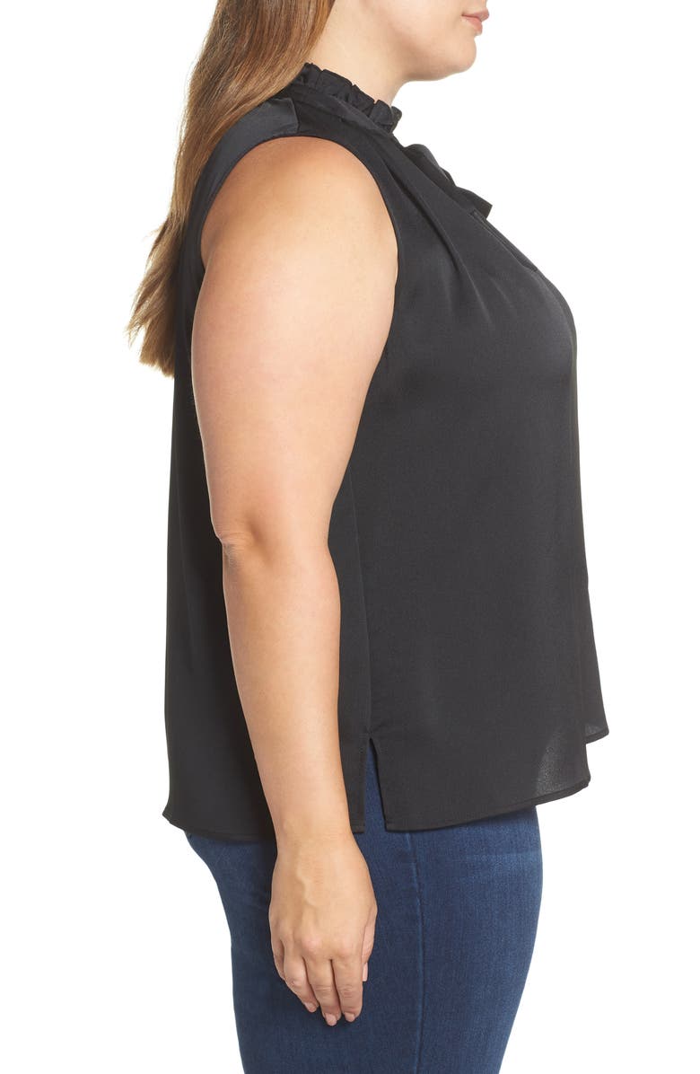 CeCe Ruffled Tie Neck Blouse, Alternate, color, 