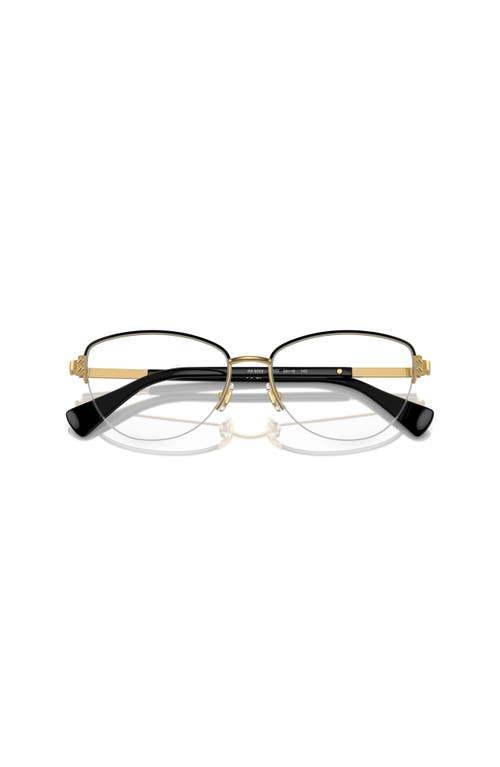 Ralph 56mm Cat Eye Optical Glasses In Black