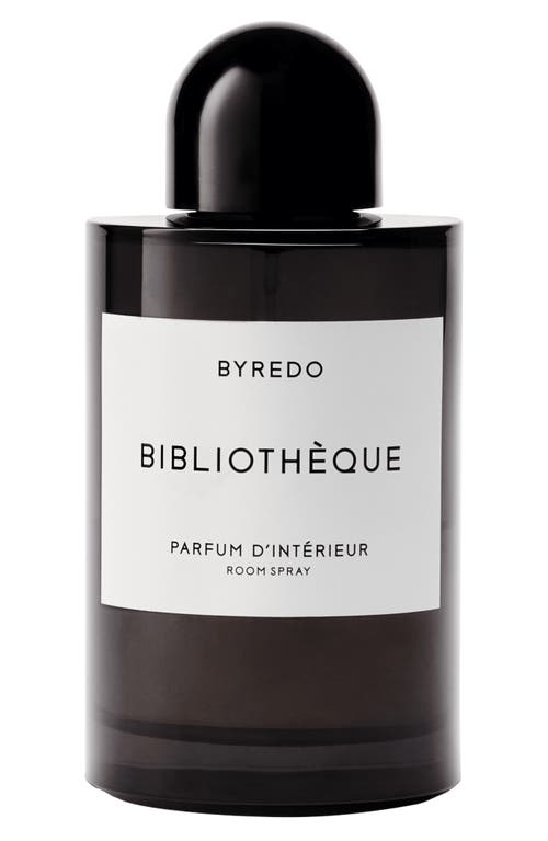 Byredo Bibliothéque Room Spray In Black
