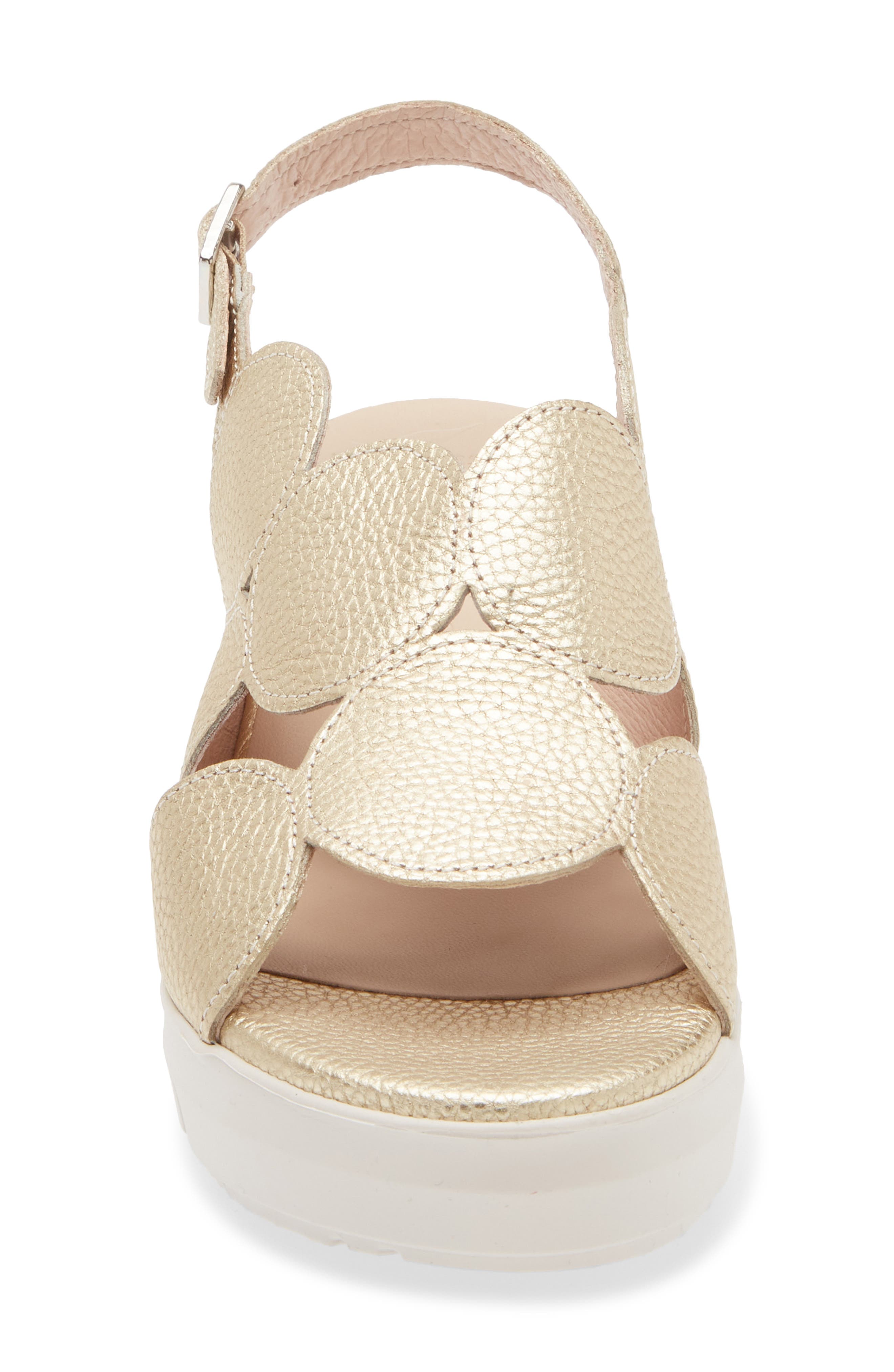 Platform Sandal, Alternate, color, MAX PLATINO