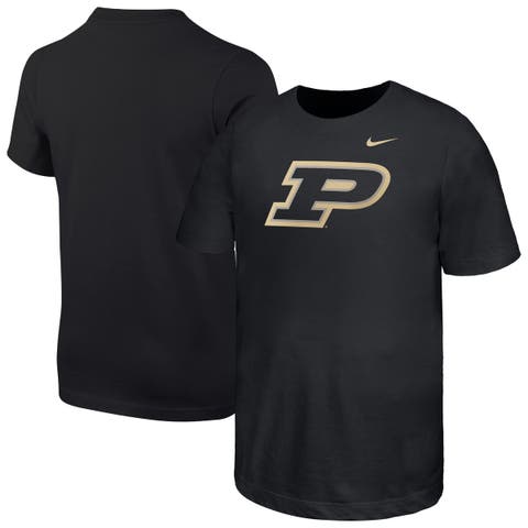 Youth Nike Black Purdue Boilermakers Logo T-Shirt