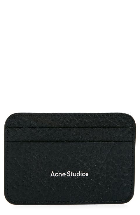 Grained Leather Card Holder