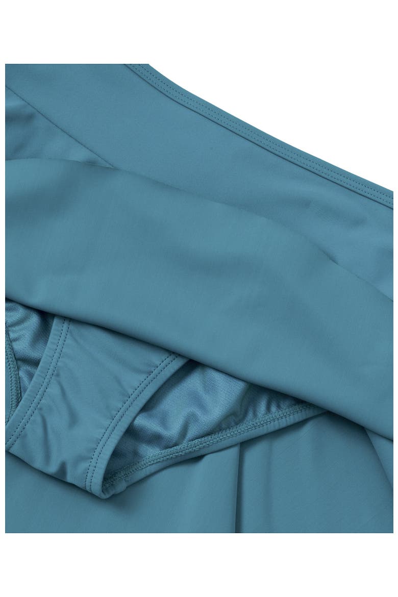 Girls SwimMini Swim Skirt, Alternate, color, Tile Blue