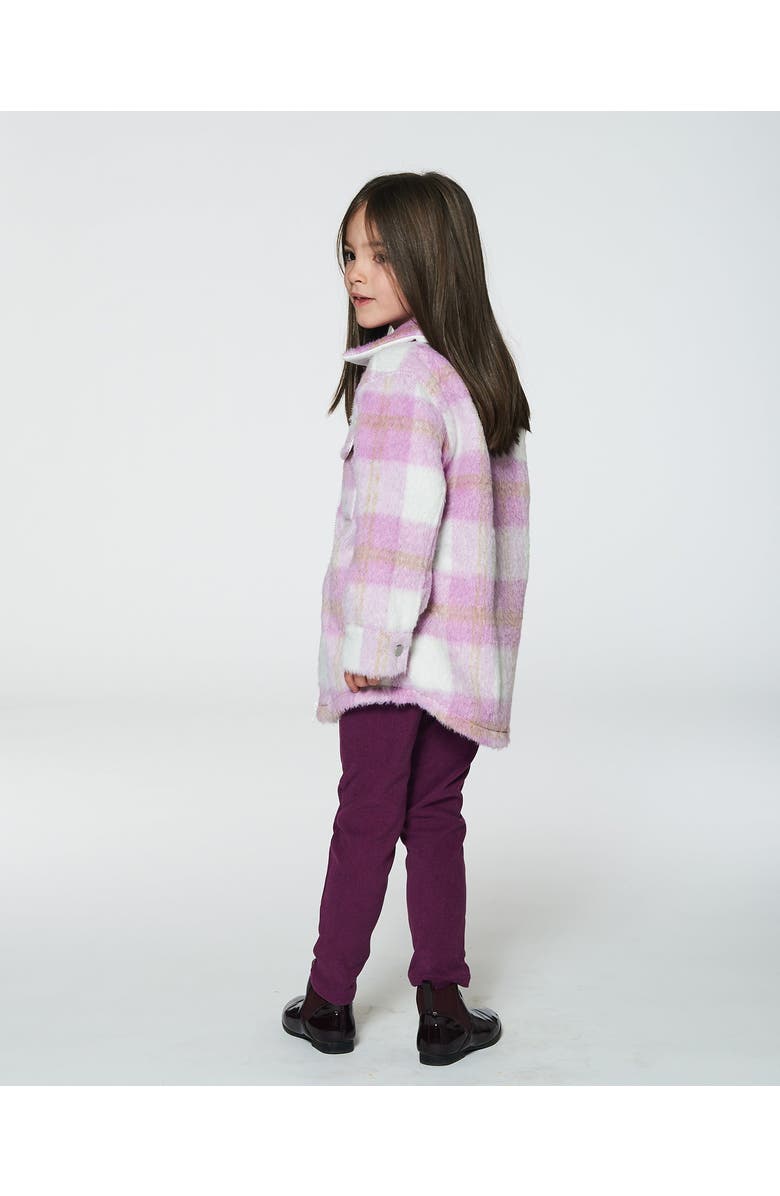 Deux par Deux Girl's Tregging Burgundy, Alternate, color, 