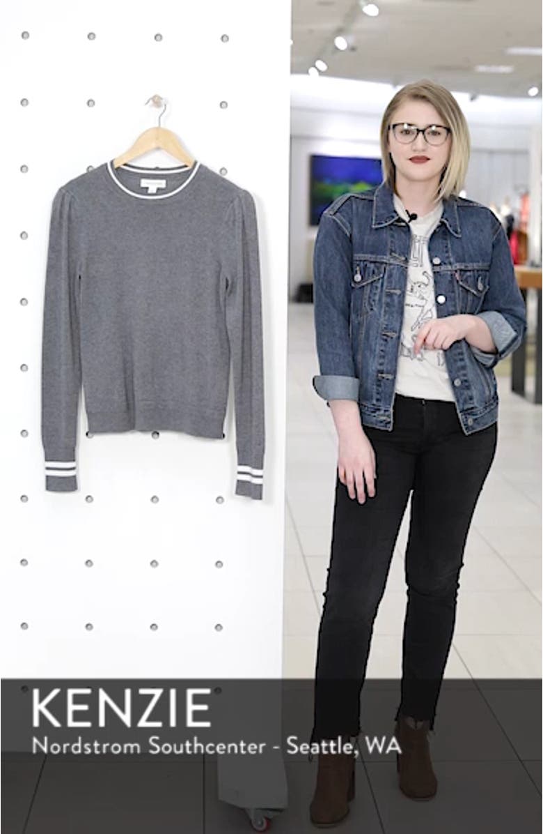 Sporty Stripe Sweater, sales video thumbnail