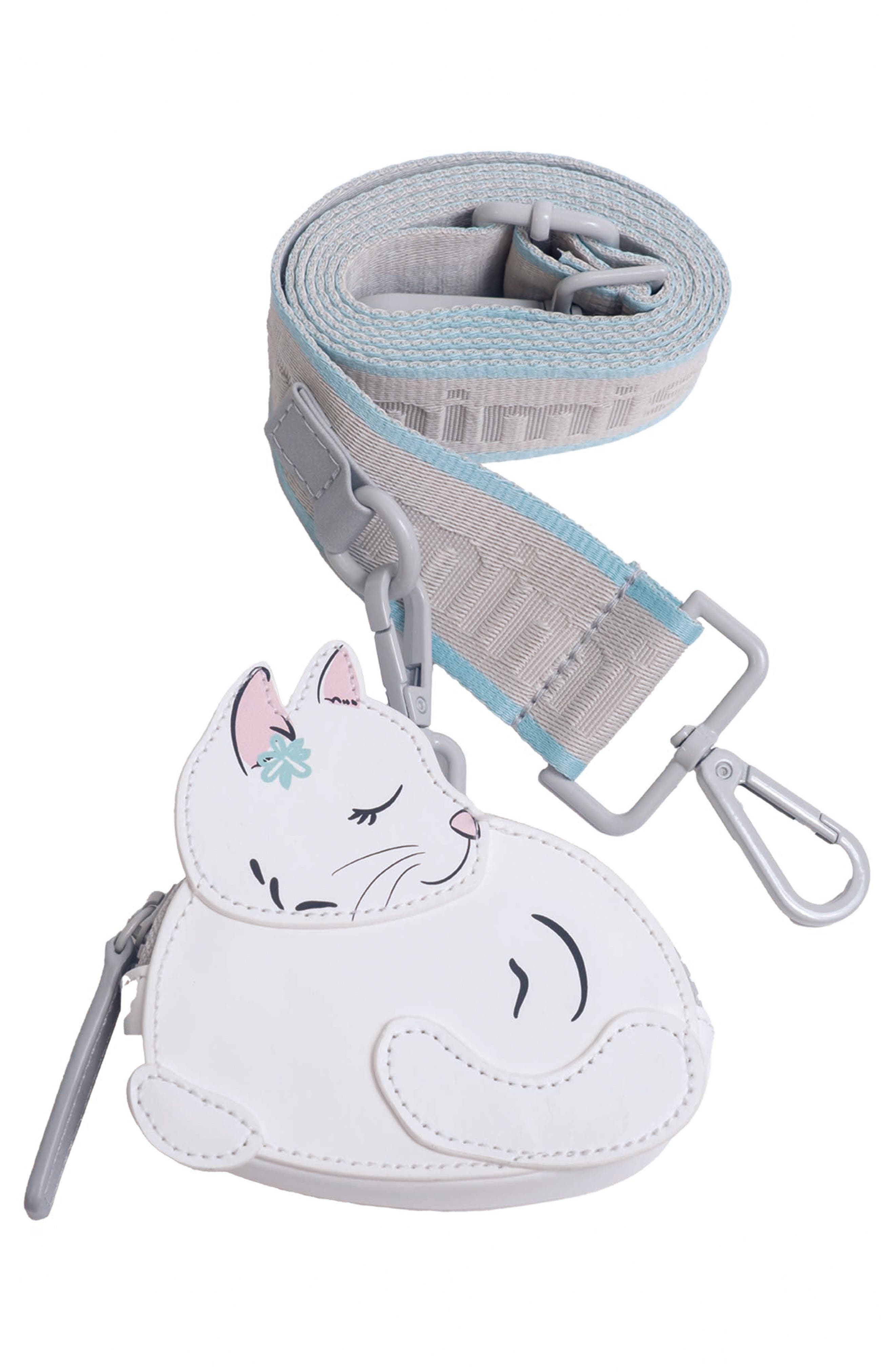 Kids' Faux Shearling Tote, Alternate, color, SWEET CATS