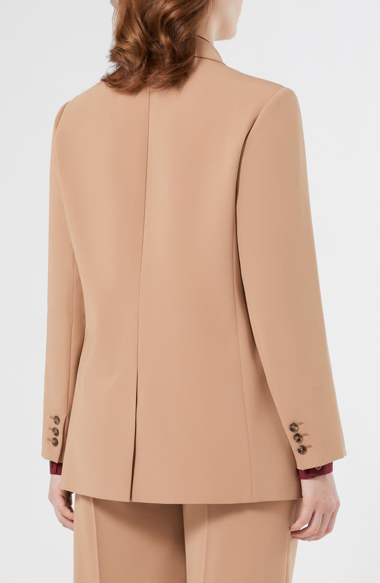 Marina Rinaldi Fox Double Breasted Jacket, Alternate, color, Camel