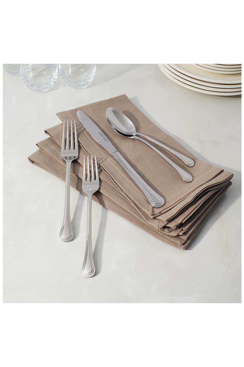 Ashley Stainless Steel 20-Piece Flatware Set, Alternate, color, SILVER