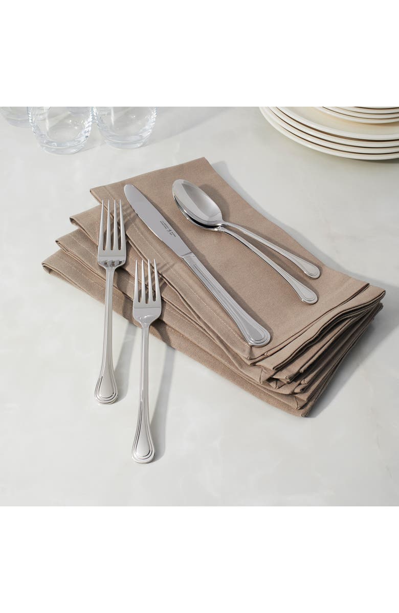 HENCKELS CUTLERY Ashley Stainless Steel 20-Piece Flatware Set, Alternate, color, Silver