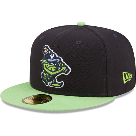 Men's New Era Navy Hillsboro Hops Authentic Collection 59FIFTY Fitted Hat