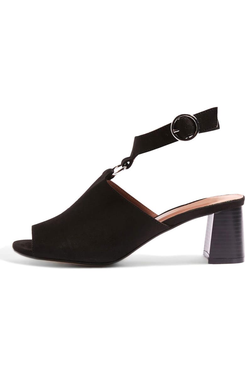 Topshop Dazzle Ring Front Sandal, Main, color,