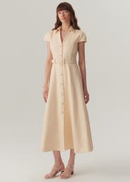 Exquise Savannah Midi Shirt Dress