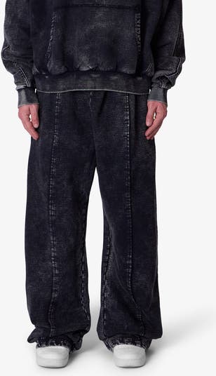 Faded Relaxed Fit Cotton Sweatpants