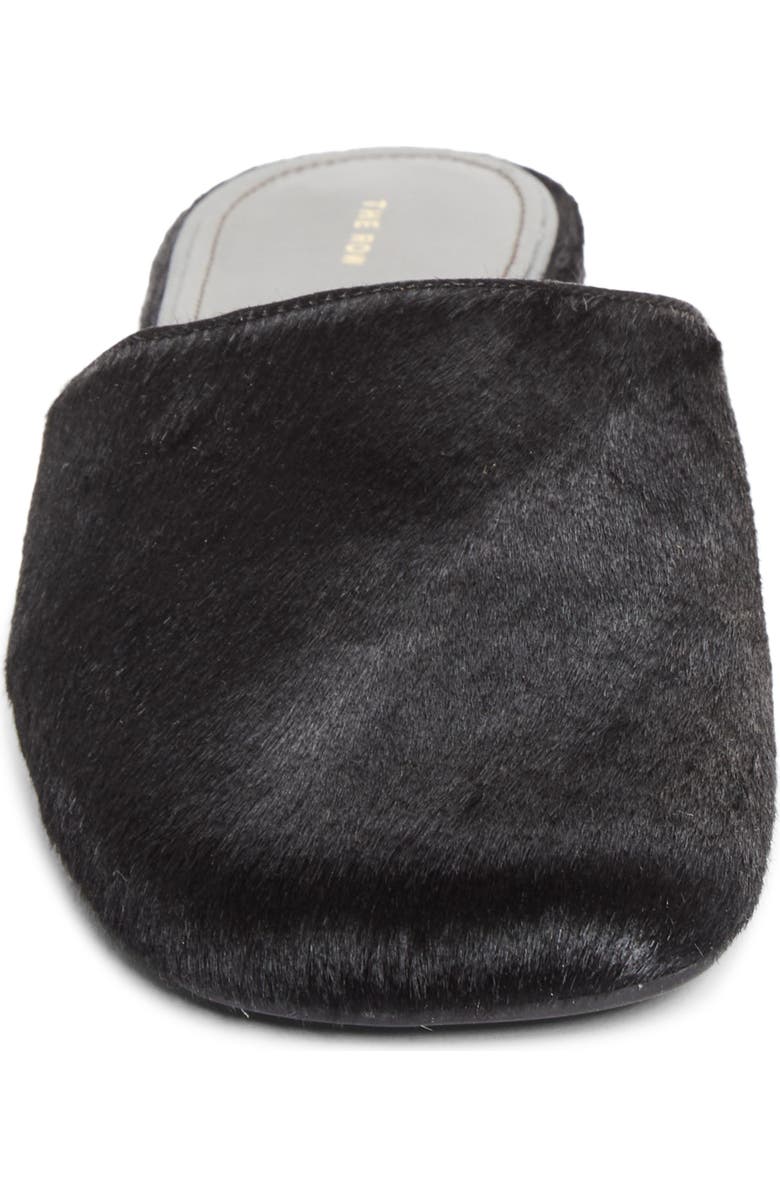 The Row Penelope Genuine Calf Hair Mule, Alternate, color, Black
