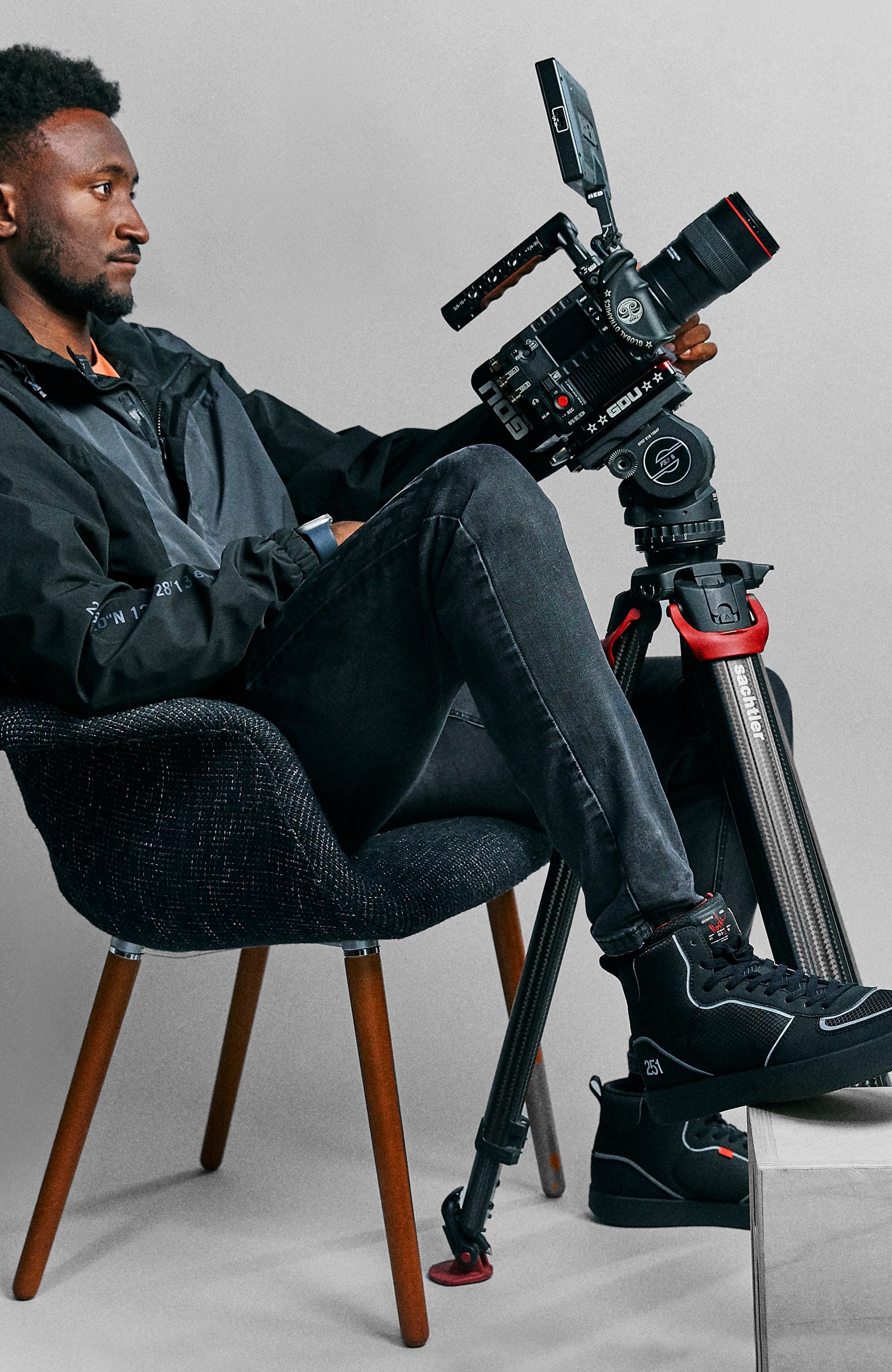 Atoms Model 251.1 Sneakers, Alternate, color, Matte Black