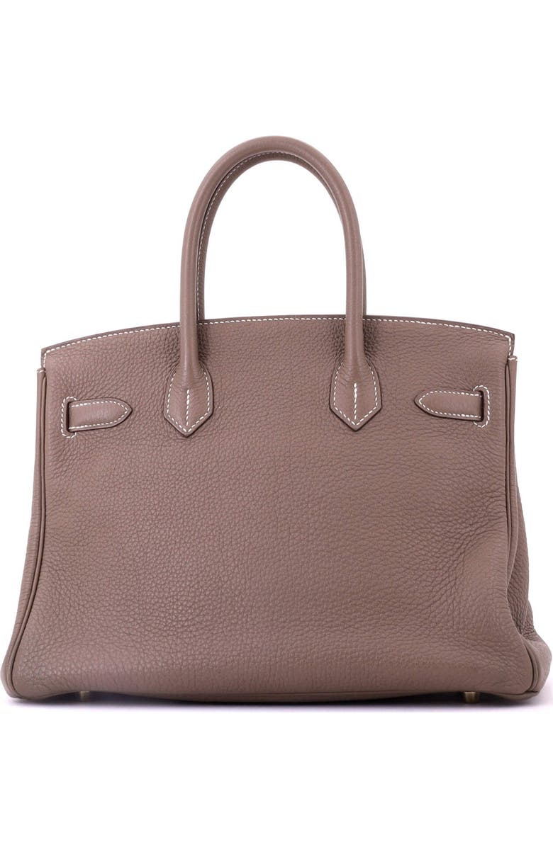 Pre-Owned Hermes Birkin Handbag Grey Togo with Gold Hardware 30, Alternate, color, Etoupe