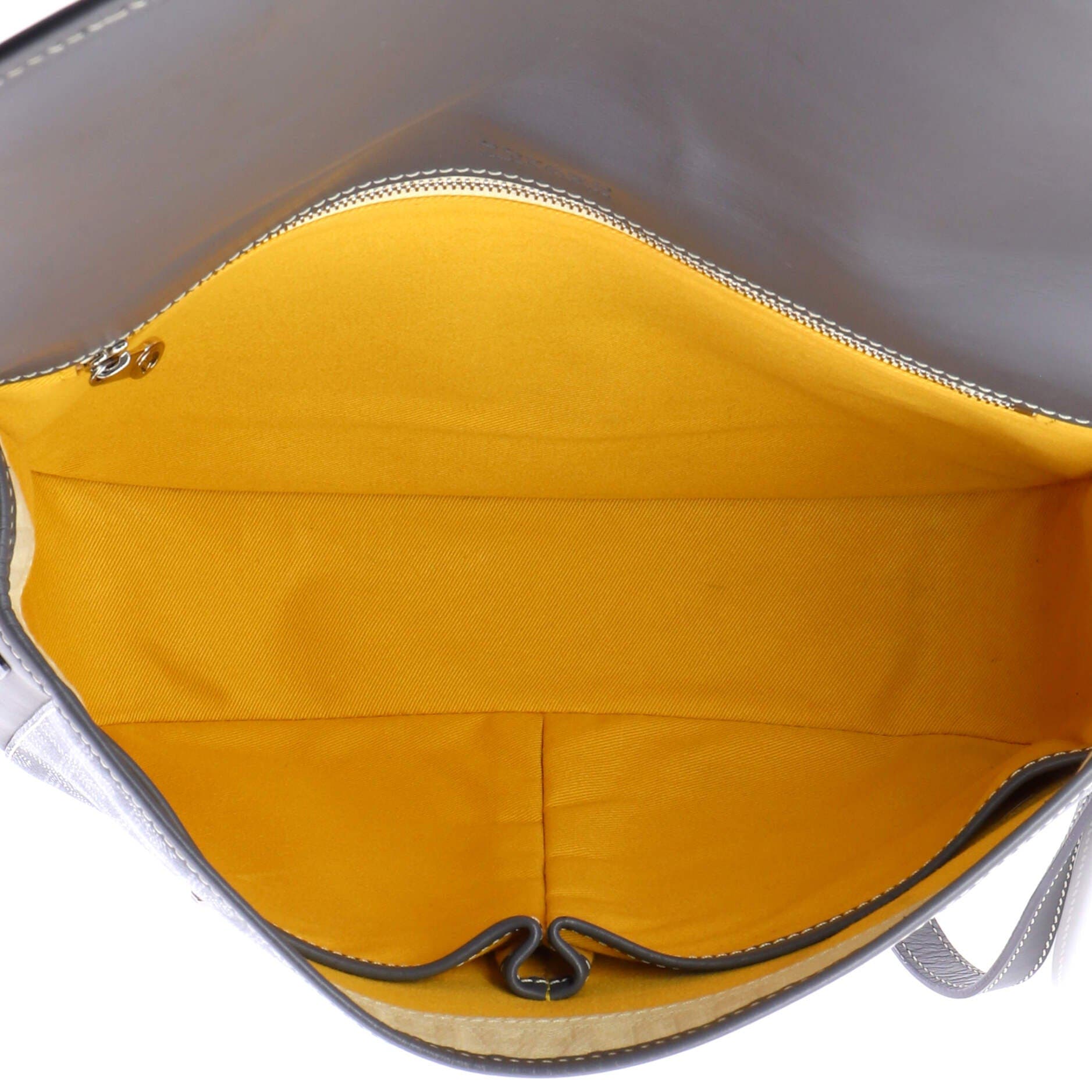 Pre-Owned Goyard Belvedere Messenger Bag Coated Canvas MM, Alternate, color, Gray