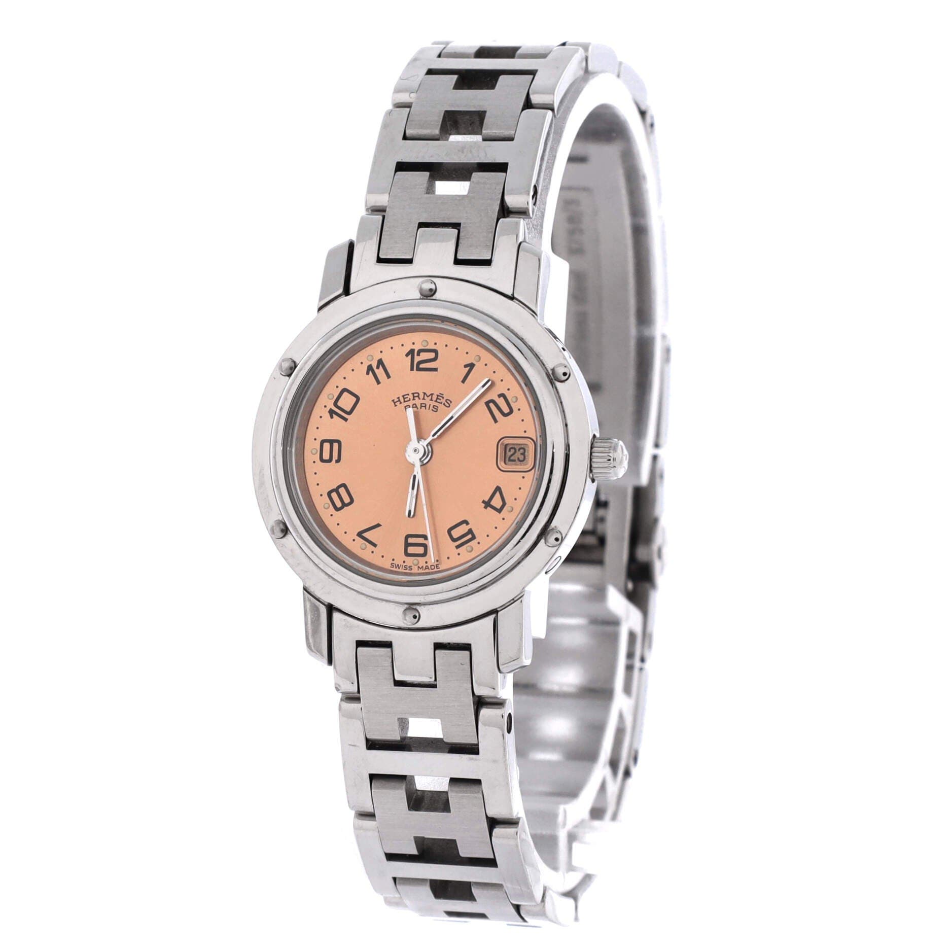 Clipper Quartz Watch Stainless Steel 24, Alternate, color, Metallic Silver