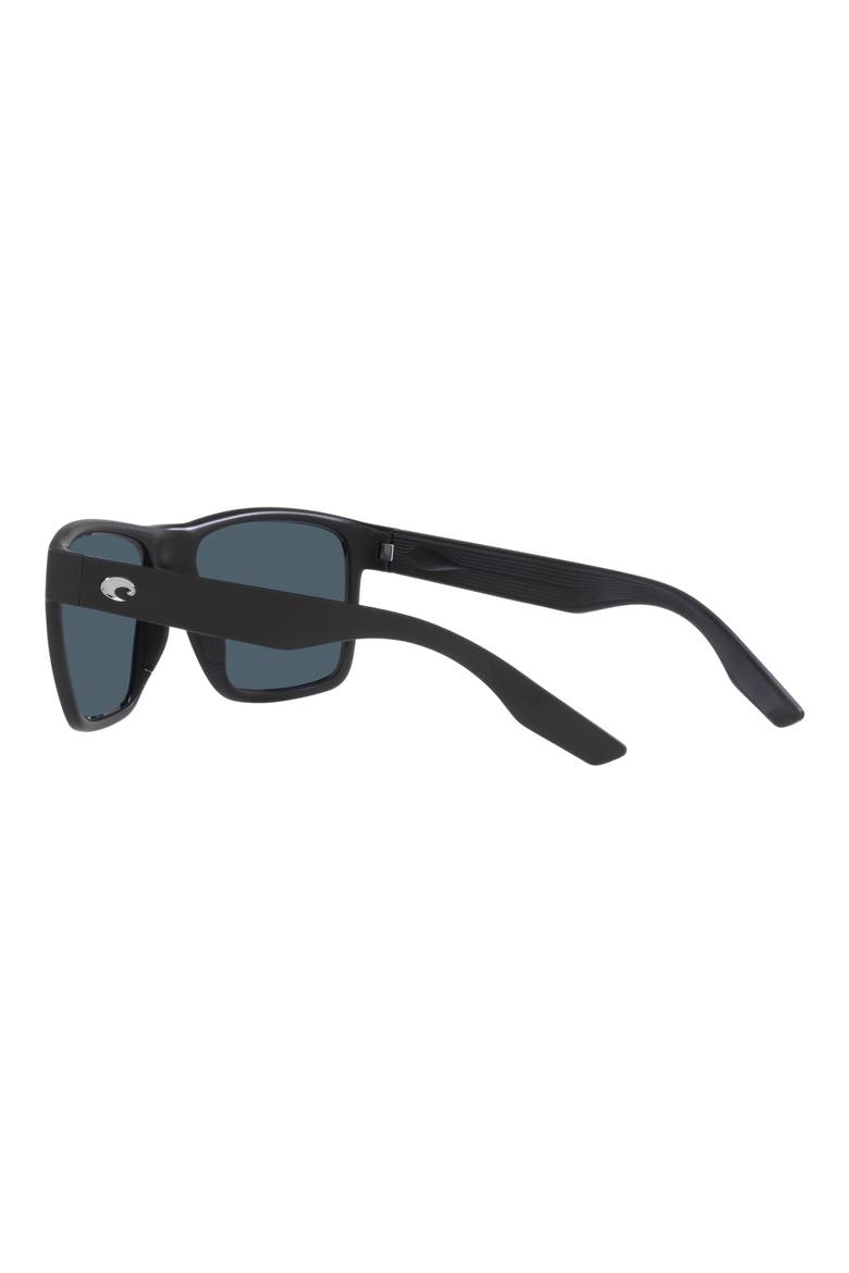 Paunch XL 59mm Square Sunglasses, Alternate, color, MATTE BLACK