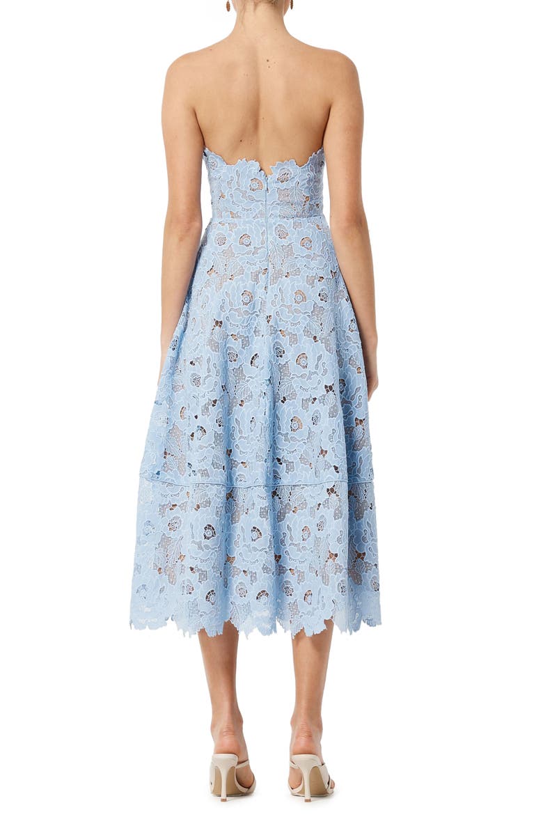 Elliatt Tia Floral Lace Midi Dress, Alternate, color, 