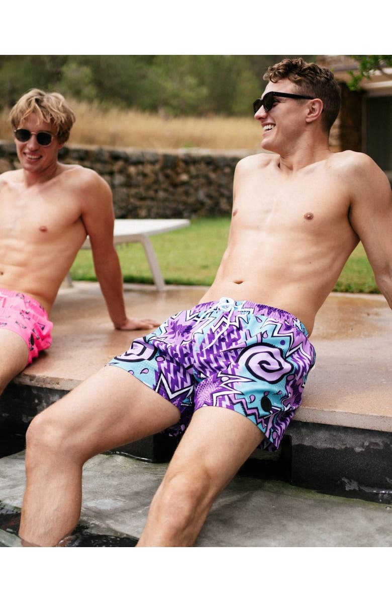 OOSC Fresh Prince Men's Swim Shorts, Alternate, color, Multi