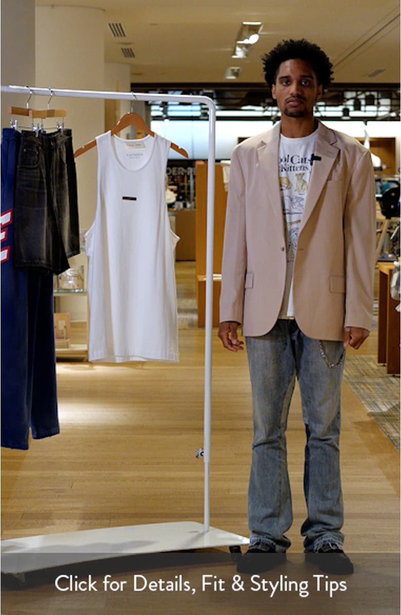 Vintage Fit Logo Tank, sales video thumbnail