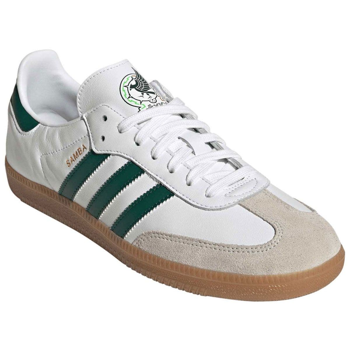 adidas Men's adidas White Mexico National Team Samba Shoes, Alternate, color, 