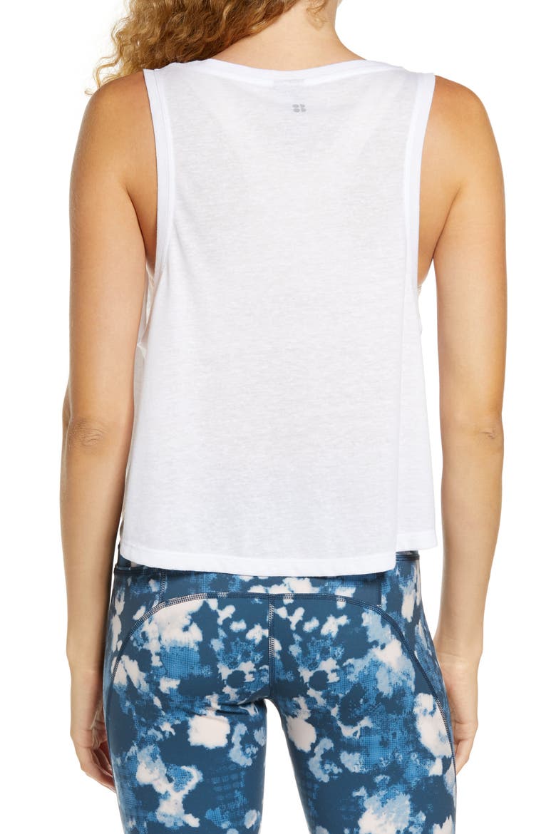 Summer Crop Tank, Alternate, color, WHITE