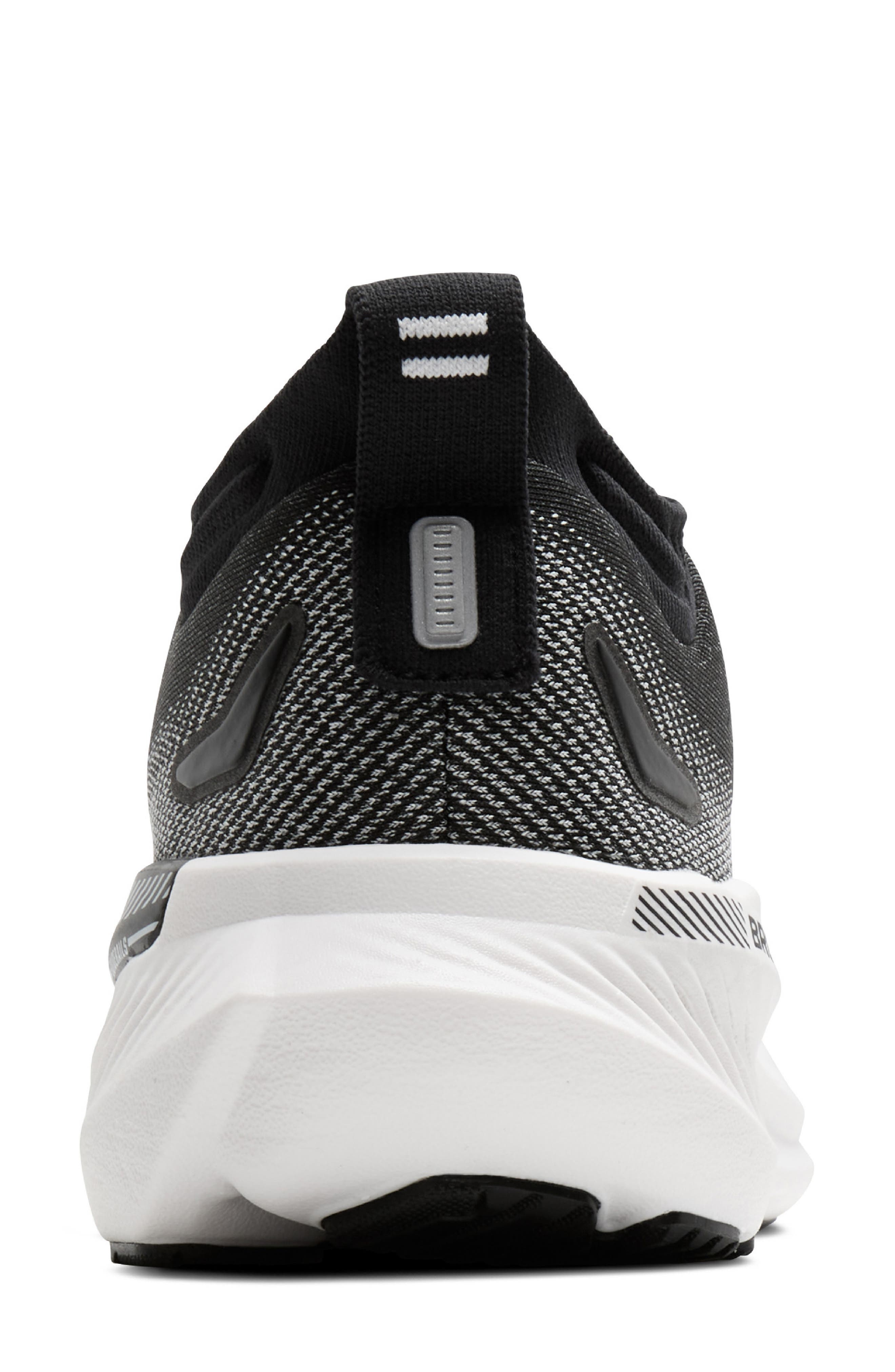 Brooks Glycerin GTS 23 Running Shoe, Alternate, color, Black/ Grey/ White