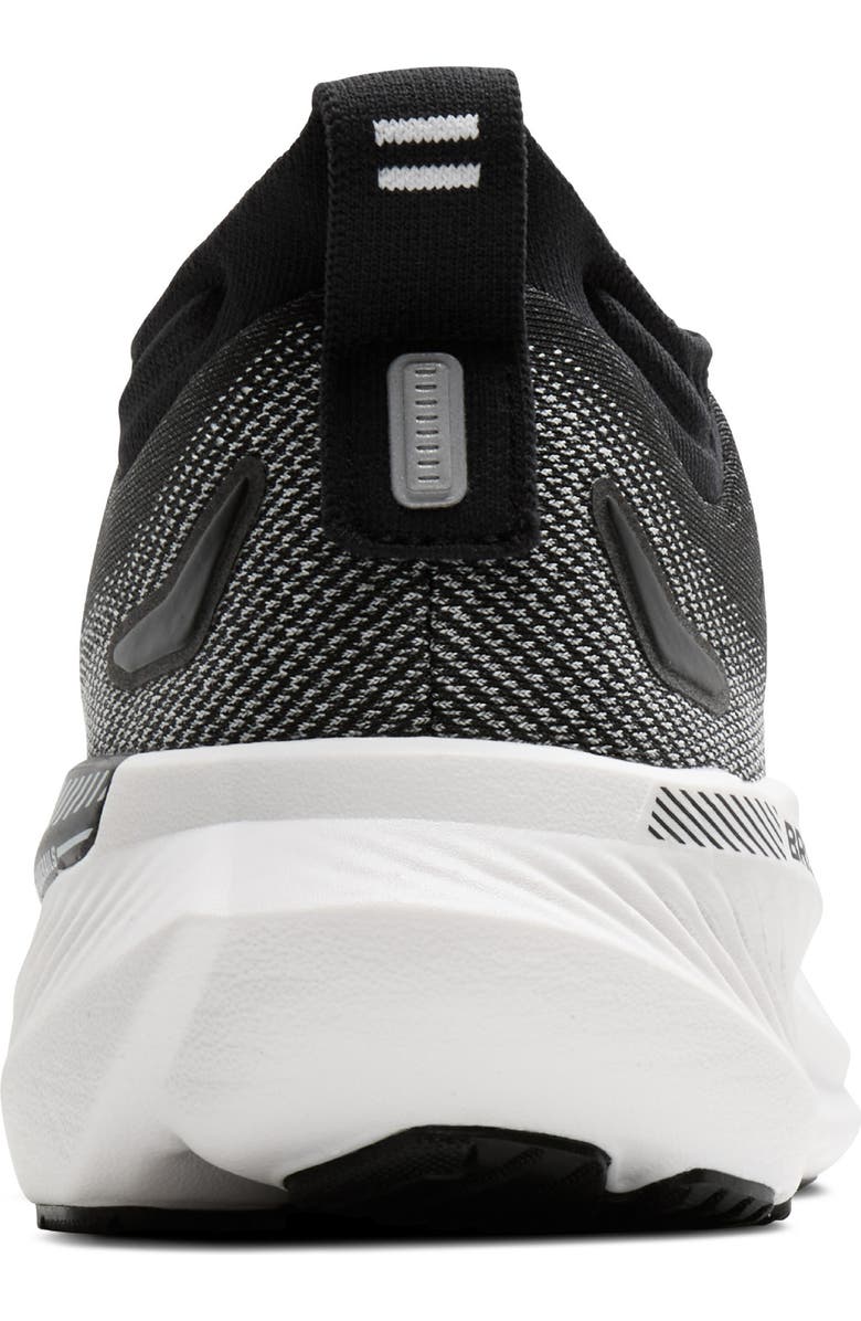 Brooks Glycerin GTS 23 Running Shoe, Alternate, color, Black/ Grey/ White