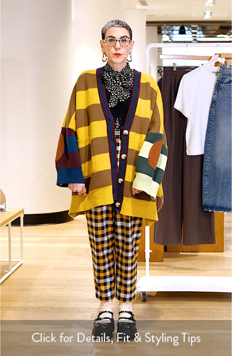 Your Grandpa Wears Lala Oversize Cotton Blend Cardigan, sales video thumbnail