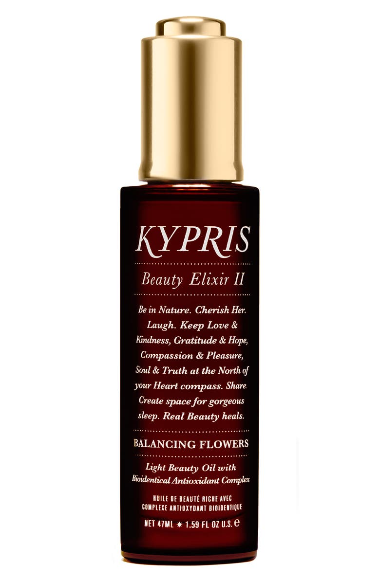 KYPRIS Beauty Elixir II: Balancing Flowers Moisturizing Face Oil, Main, color, 