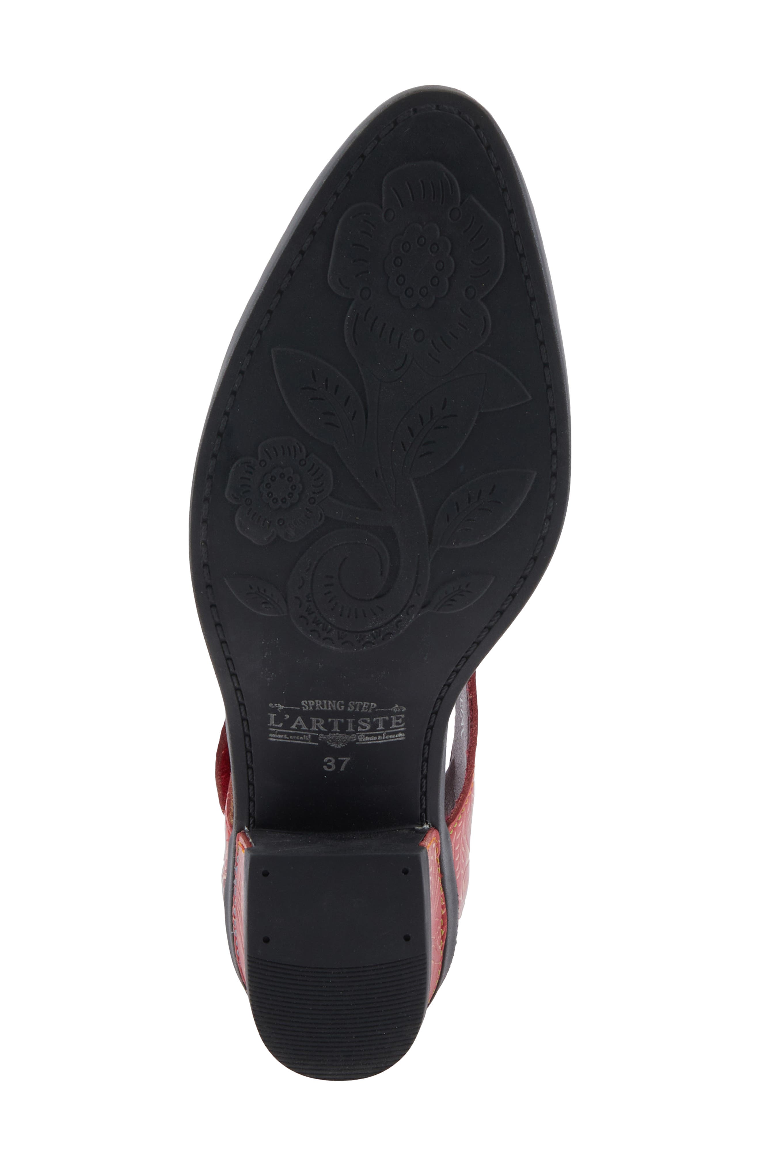 L
Artiste by Spring Step Jazzberry Ankle Strap Pump, Alternate, color, Red Multi