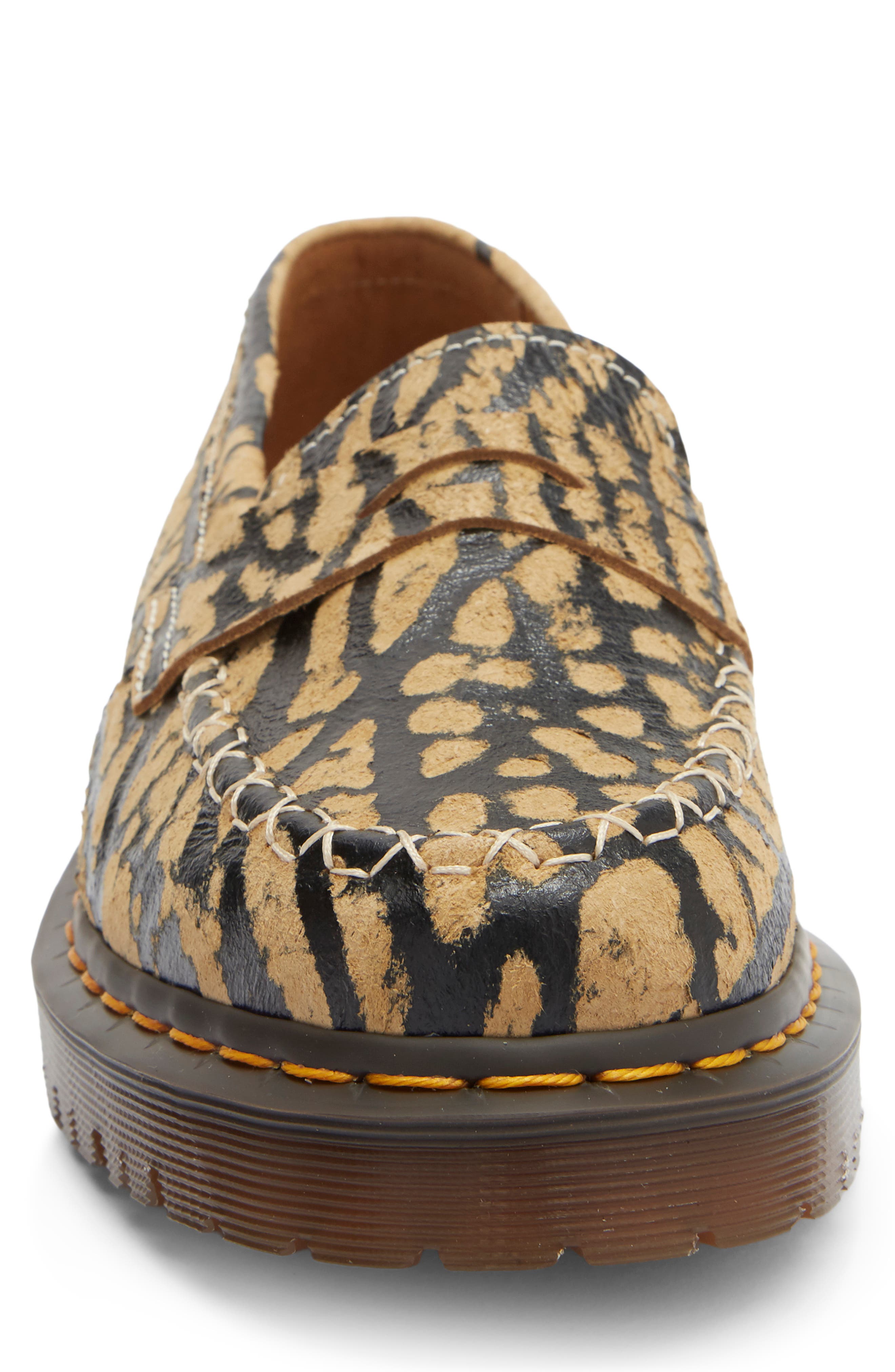 Dr. Martens Delapre Penny Loafer, Alternate, color, Teak And Black
