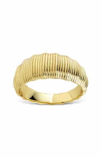 Guiliana Ripple Textured Band Ring