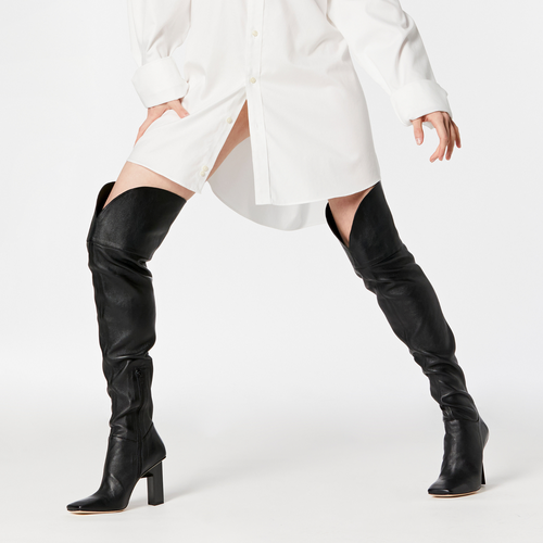 Tiannia Barnes Cullinan Over-the-knee Boot In Black