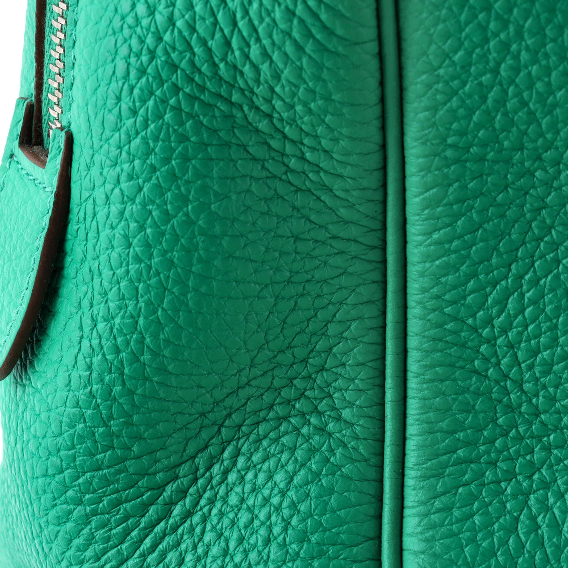 Pre-Owned Hermes Victoria II Bag Clemence 35, Alternate, color, Menthe