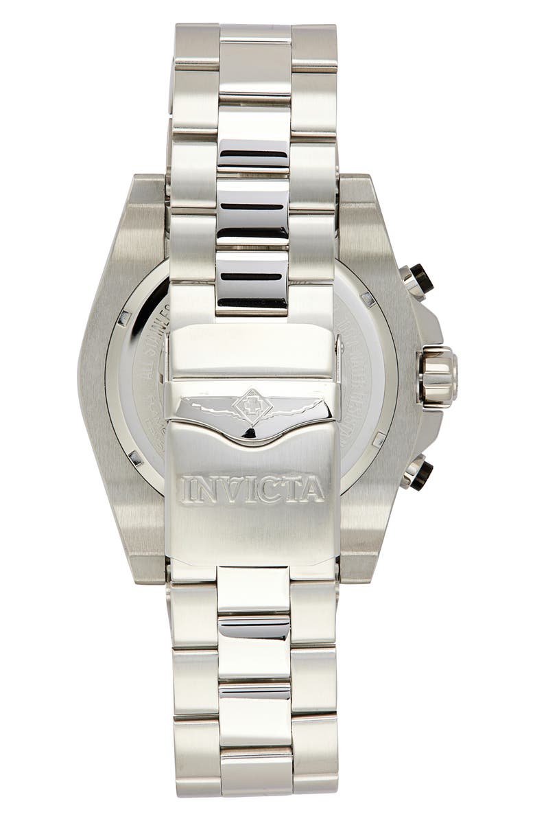 INVICTA Bolt Bracelet Strap Chronograph Watch, 52mm, Alternate, color,