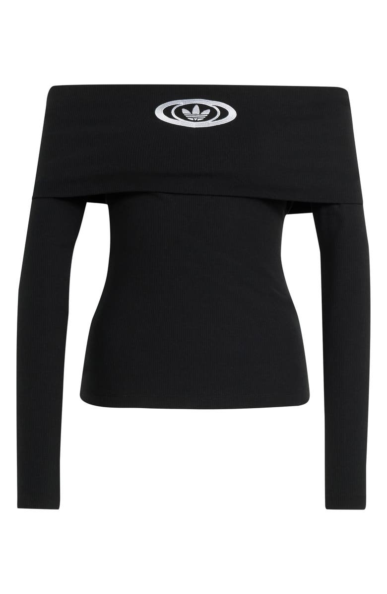 adidas Originals Campus 2000 Off the Shoulder Top, Alternate, color, 