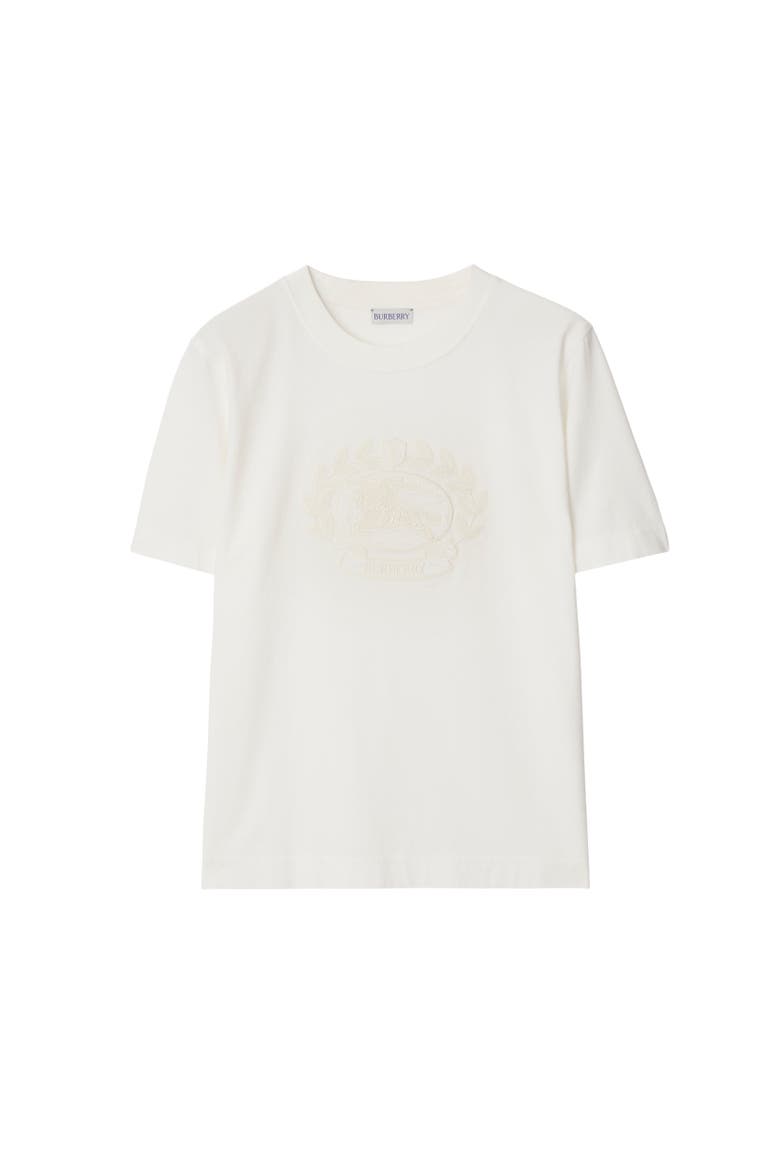 Knight Cotton T-shirt, Alternate, color, Chalk white