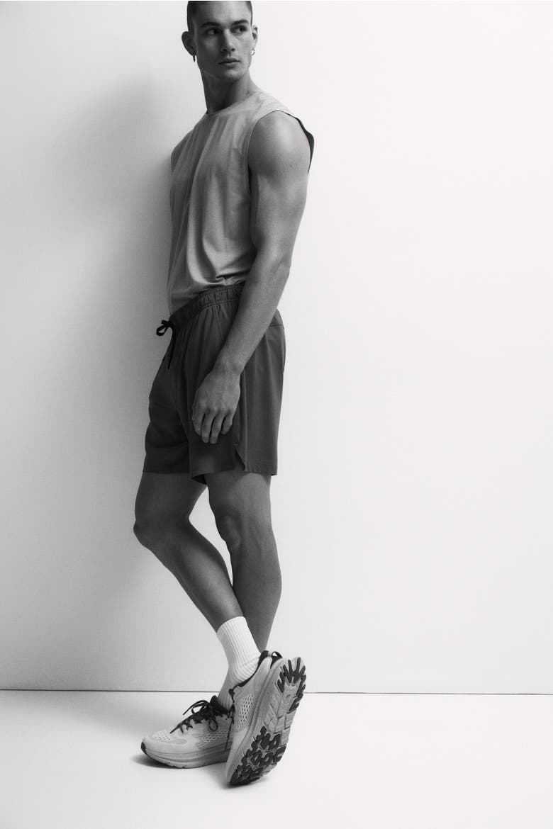 Sports Shorts With Drymove, Alternate, color, Dusty green